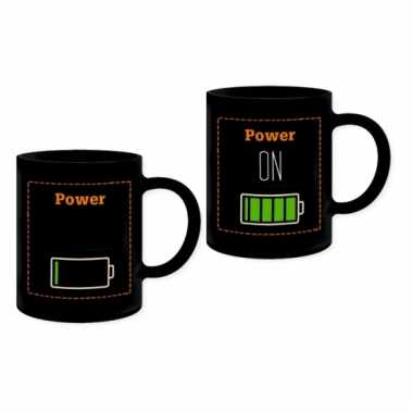 Kado warmte mok power on