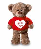 Pluche knuffel teddybeer 24 cm 10183760